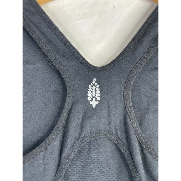 New Free People Sleeveless Short Romper size M/L Black - Picture 4 of 7